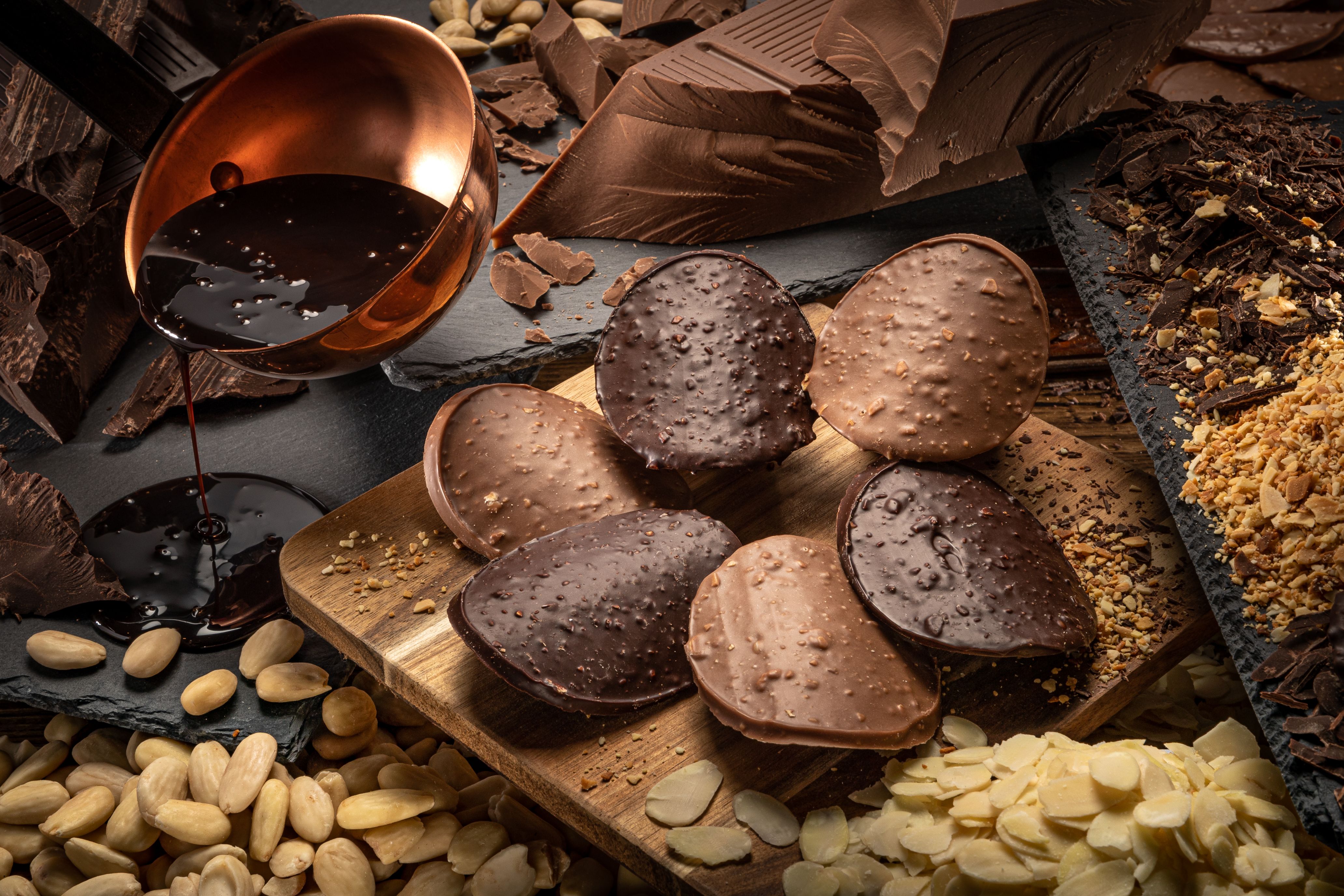 Tuiles au Chocolat Trogneux Spécialité Picarde Jean Trogneux